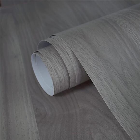 Wood Contact Paper Grey Wood Peel and Stick Wallpaper 15.7